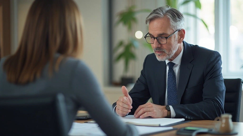 Профессиональное рабочее пространство с документами по финансовому планированию и калькулятором