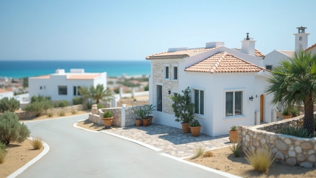 Профессиональное фото недвижимости на Кипре с панорамным видом на море