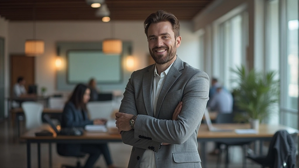 Предприниматель запускает новый бизнес-проект