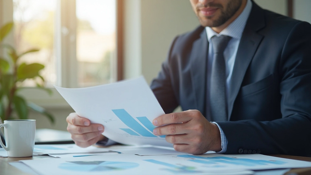 Концепция управления личными финансами с графиками и документами