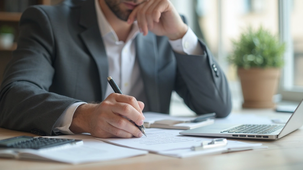 Профессиональное фото планирования бюджета с таблицами и калькулятором