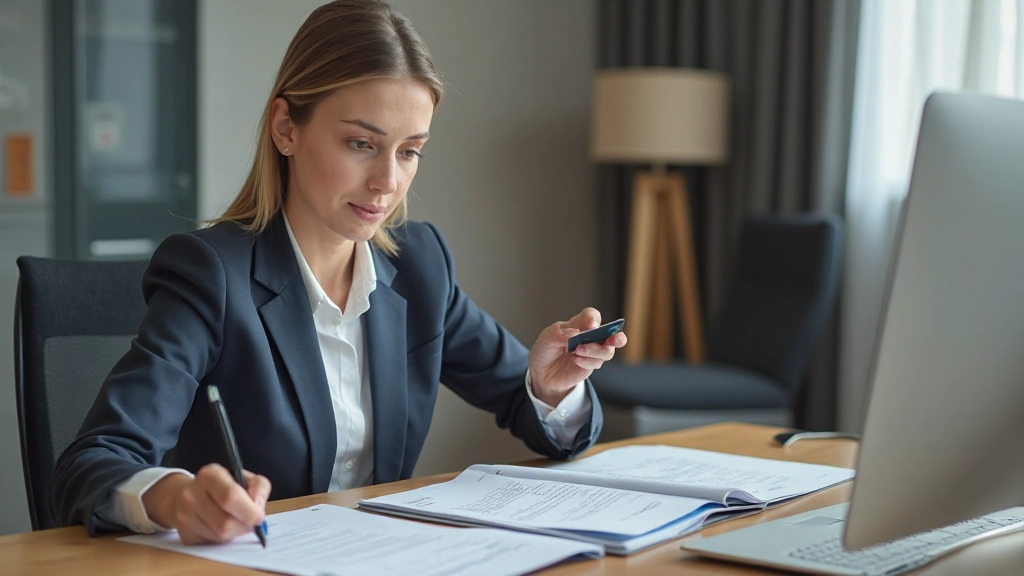 Кредитная карта и договор кредита для управления долгами